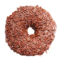 Sprinkled doughnut