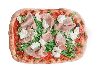 Roman-style pizza